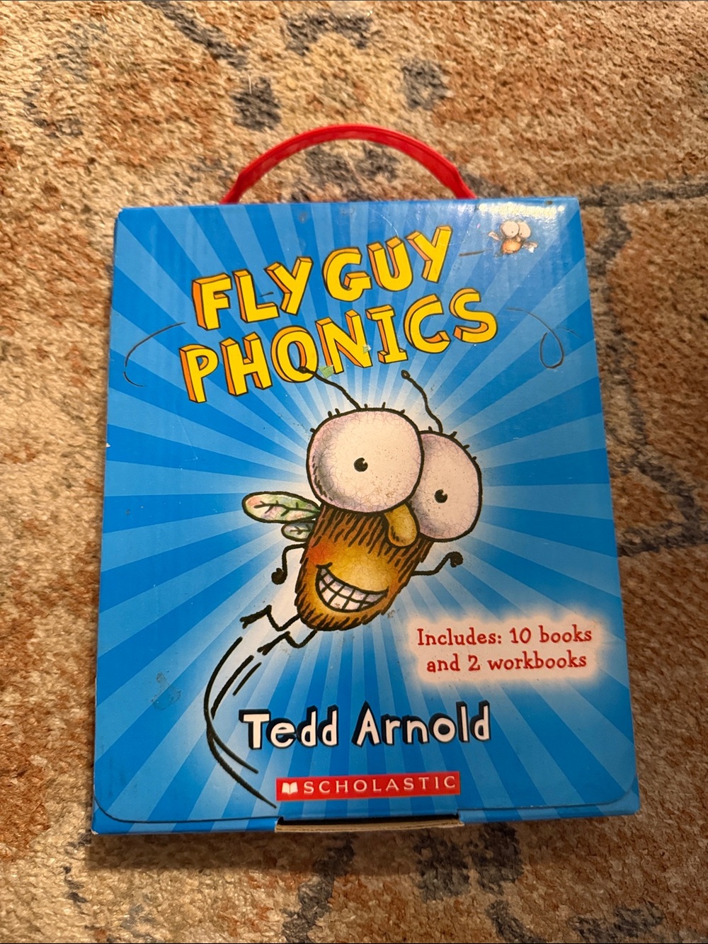 Scholastic Fly Guy Phonics Set - Blue with Red Handle
